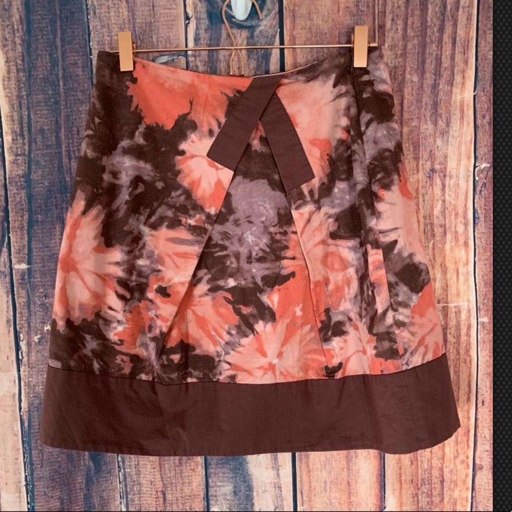 ELEVENSES Anthropologie 100% Cotton Skirt Size 4